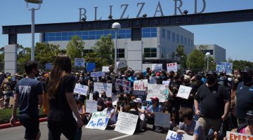 مساهمو Activision Blizzard يصوتون لصالح تقرير حول إساءة معاملة الموظفين والتمييز